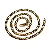 Collana Chini Uomo Catename in Oro giallo 3+1 50CM OV 25,50 G